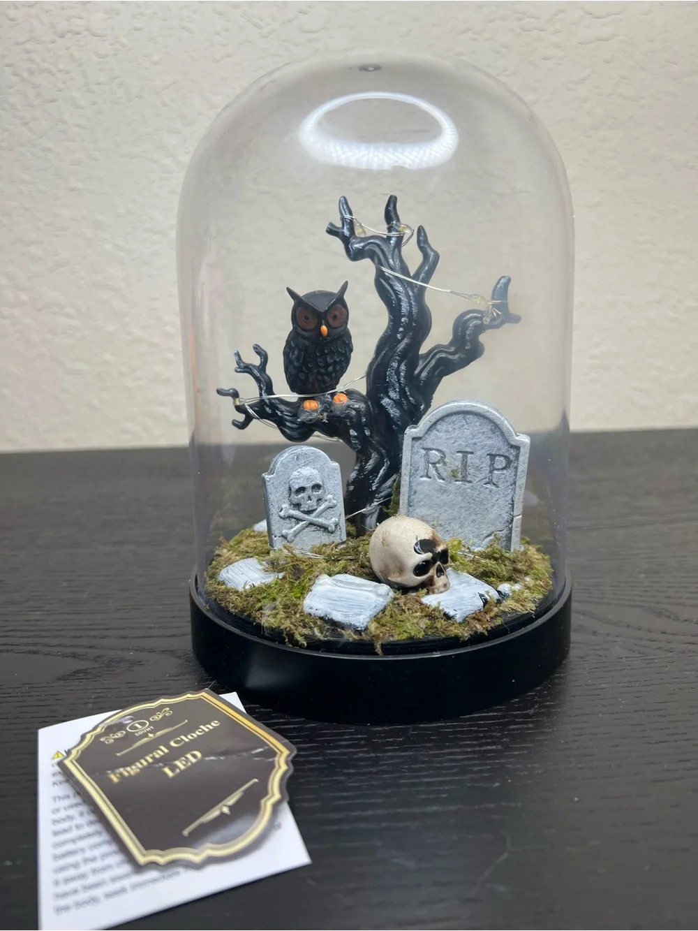 NEW Target Bullseyes Playground Halloween 2026 Graveyard LED Figural Cloche